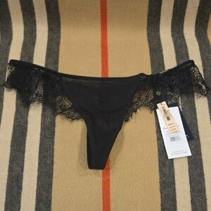 Bluebella Black Lace Panty Sz US M(8) NWT
